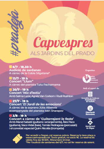 Cartell Capvespres Prado