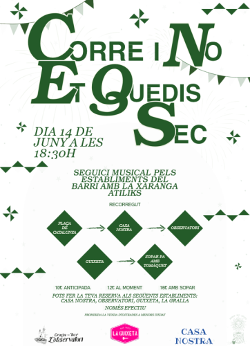 Corre i no et quedis sec - Sant Joan